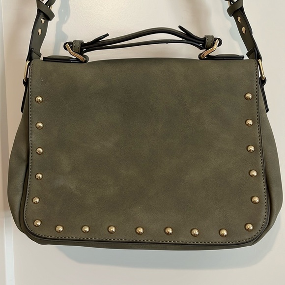 Faux suede purse - Picture 2 of 4